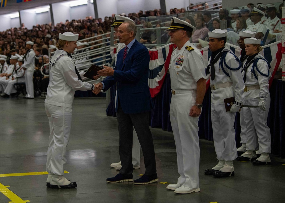 Recruit Training Command Pass-in-Review Award Winners