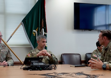Special Visit by Col. Matthew Tucker and Chief Master Sgt. Clint Grizzell at Camp 'Bull' Simons