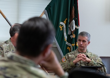 Special Visit by Col. Matthew Tucker and Chief Master Sgt. Clint Grizzell at Camp 'Bull' Simons
