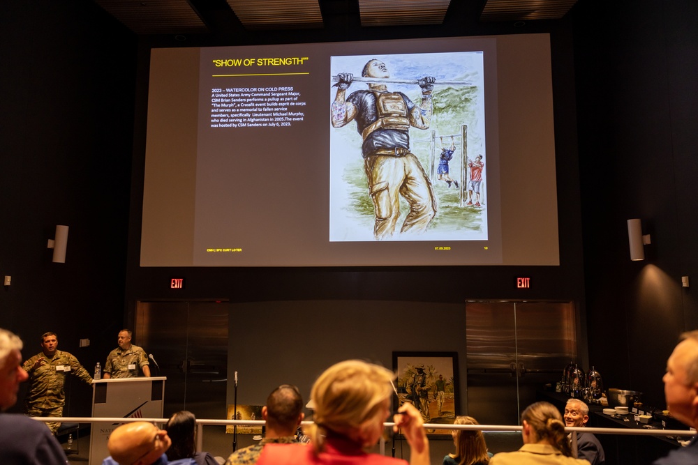 National Museum of the Marine Corps hosts the 2023 Combat Art Symposium