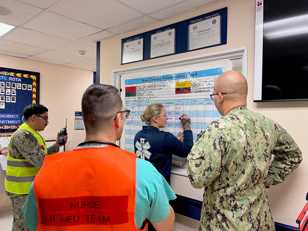 NMRTC Rota supports Naval Station emergency response exercise