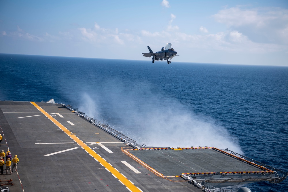 F-35B Flight Ops Onboard Boxer