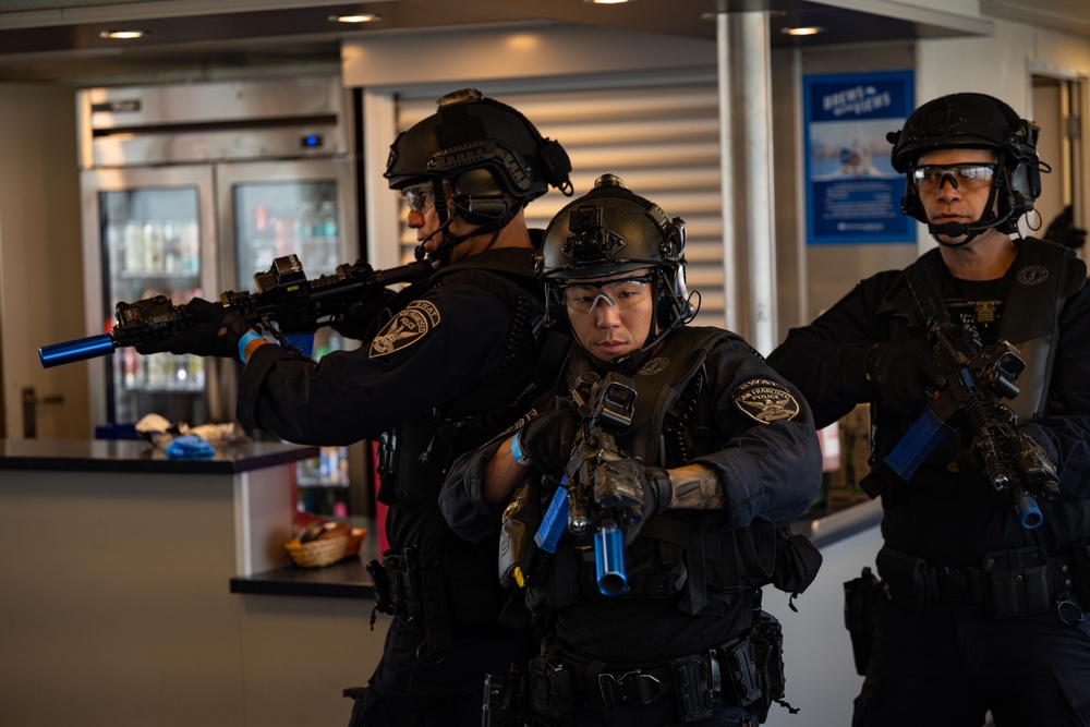 Coast Guard, local and state agencies participate in a multi-day exercise in San Francisco Bay