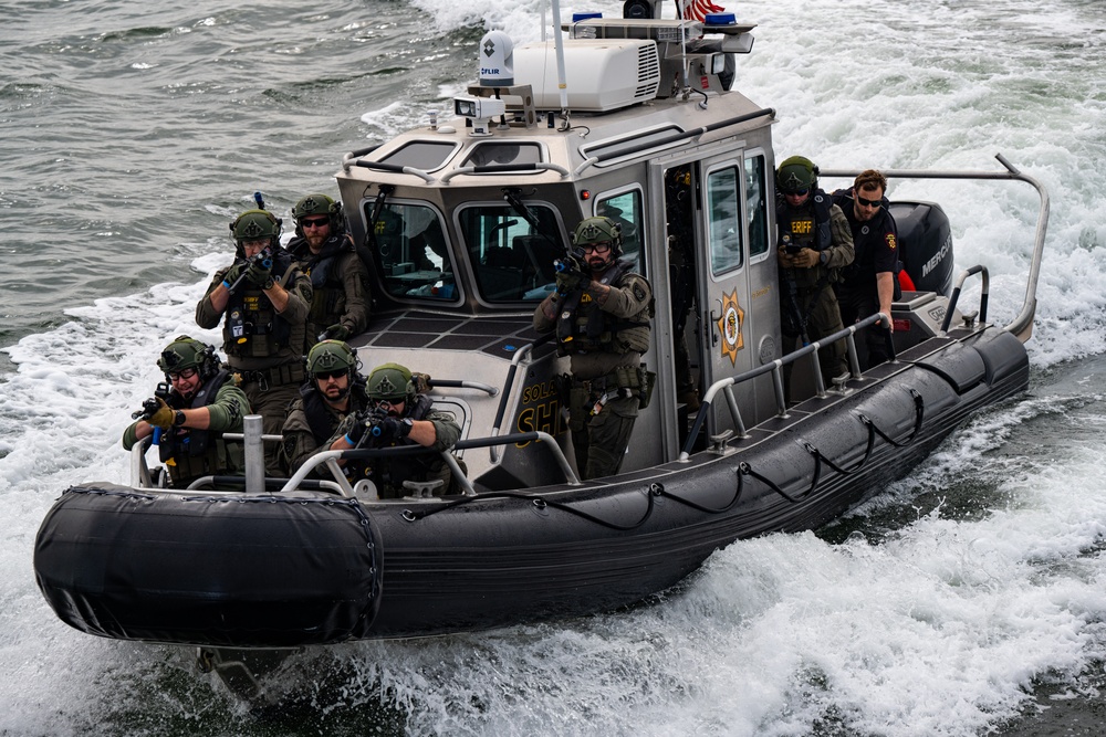 Coast Guard, local and state agencies participate in a multi-day exercise in San Francisco Bay