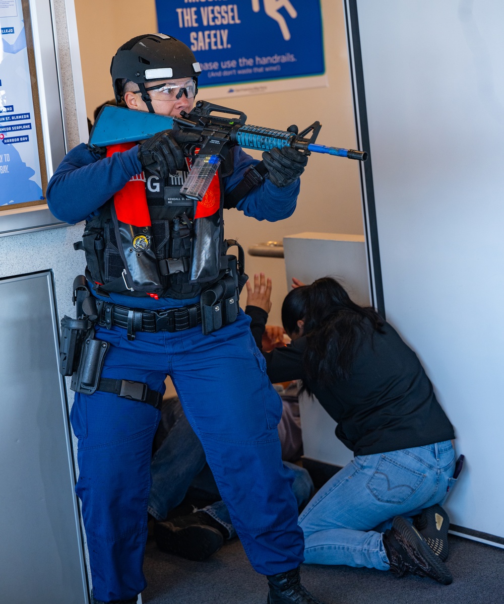 Coast Guard, local and state agencies participate in a multi-day exercise in San Francisco Bay