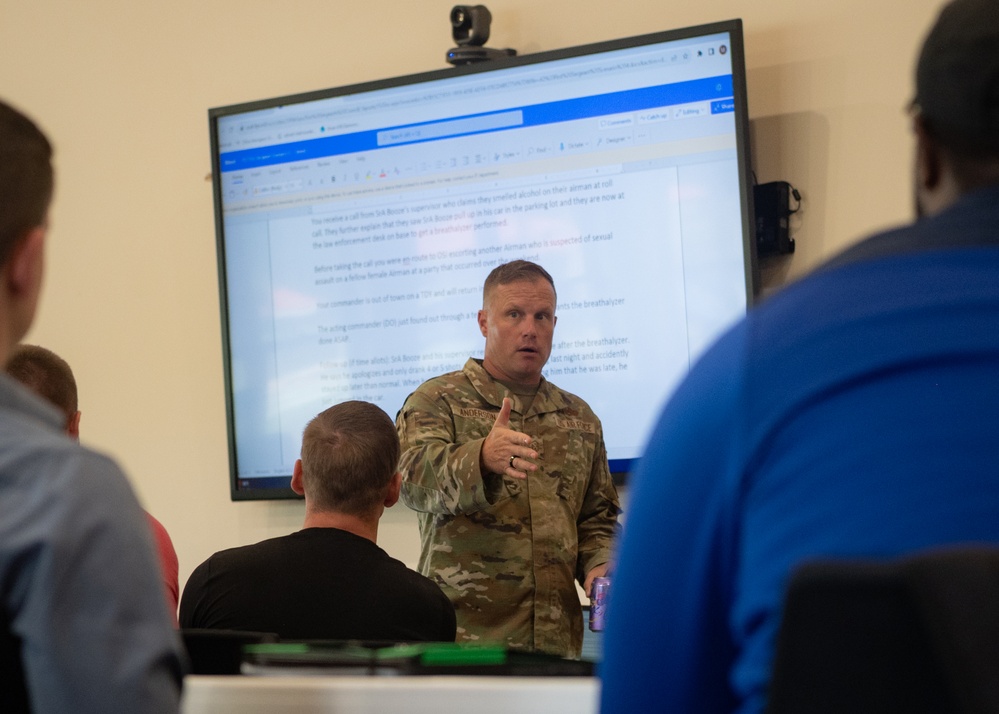 Shaping selfless leaders: Shaw AFB hosts first sergeant symposium