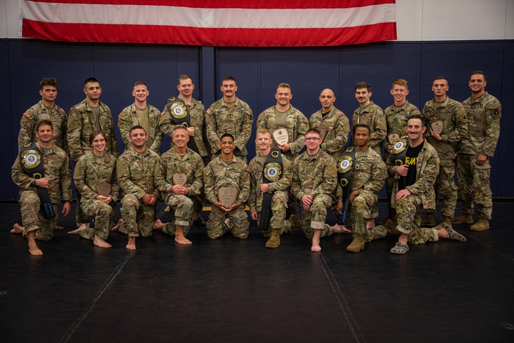 Soldiers compete in 2023 Ohio Army National Guard Combatives Tournament