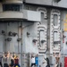 U.S. Navy Sailors Do Yoga On Flight Deck