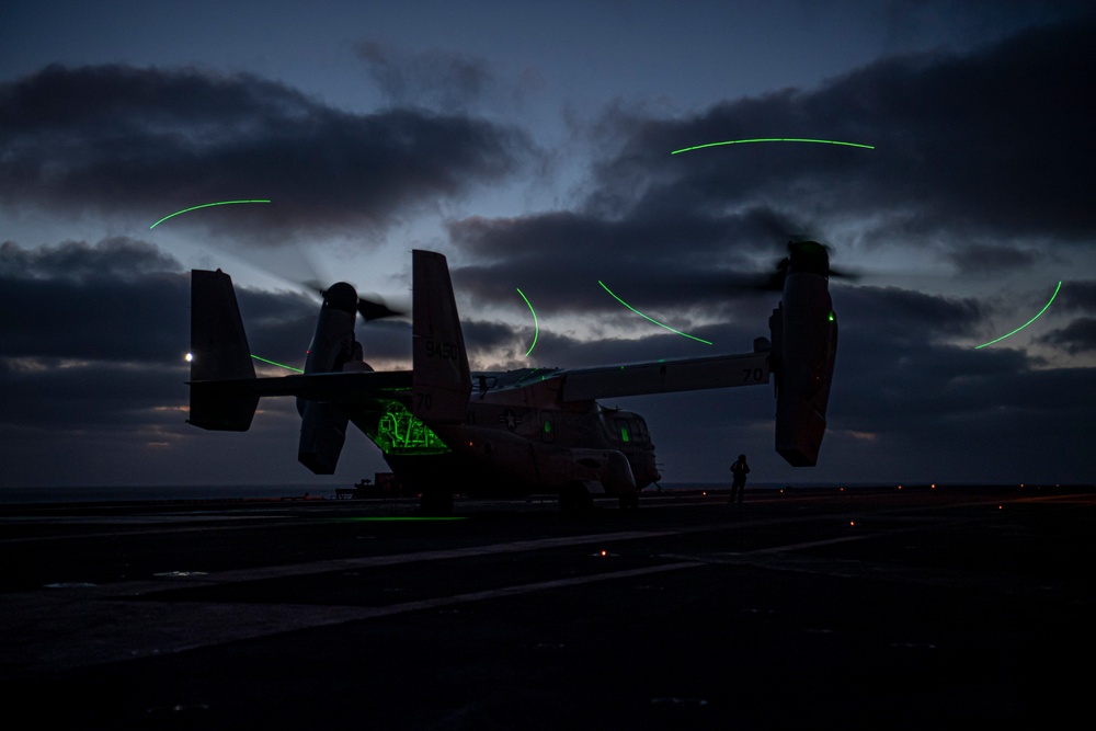 Nimitz Conducts Flight Operations