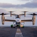 Two CMV-22B Ospreys Conduct Flight Operations