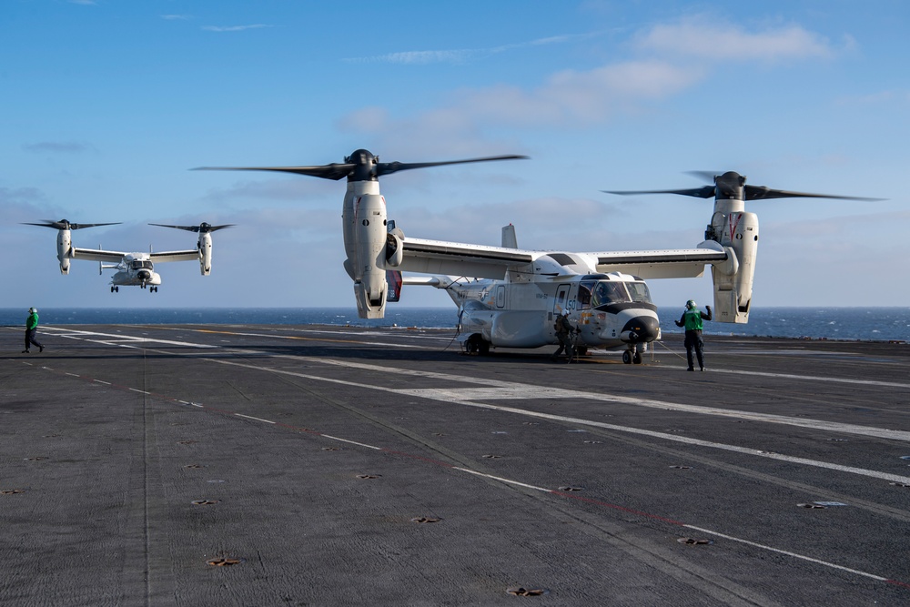 Nimitz Conducts Flight Operations