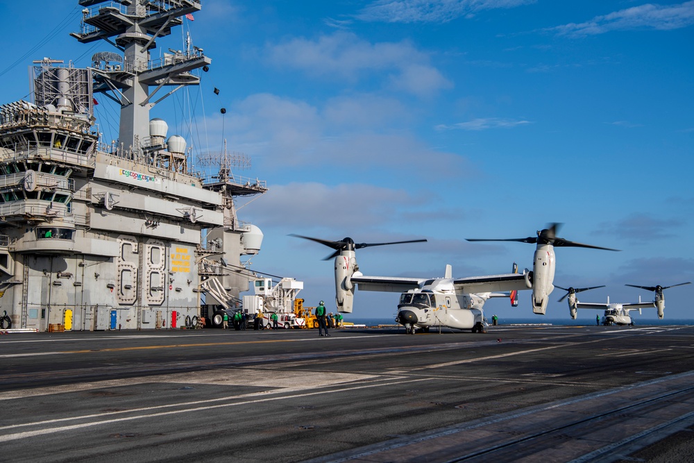 Nimitz Conducts Flight Operations