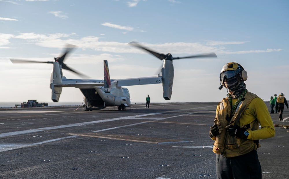 Nimitz Conducts Flight Operations