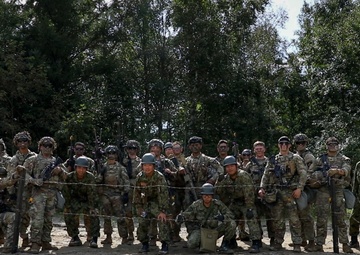 5-20 IR and JGSDF practice defense tactics at Orient Shield 23