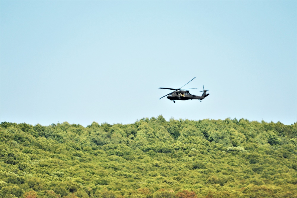 September 2023 UH-60 Black Hawk ops at Fort McCoy