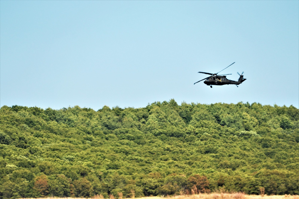 September 2023 UH-60 Black Hawk ops at Fort McCoy
