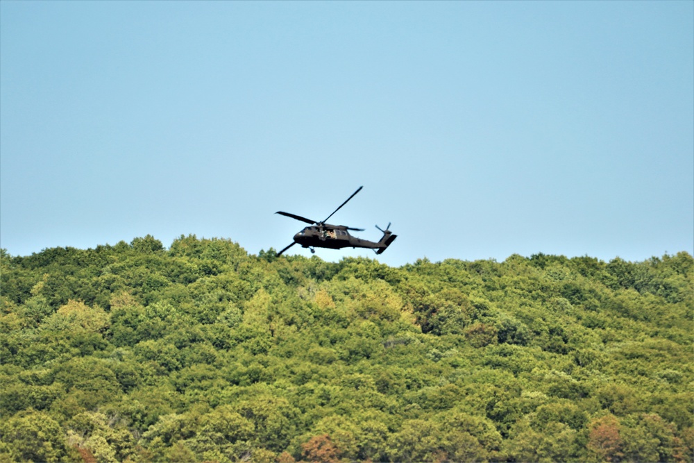 September 2023 UH-60 Black Hawk ops at Fort McCoy
