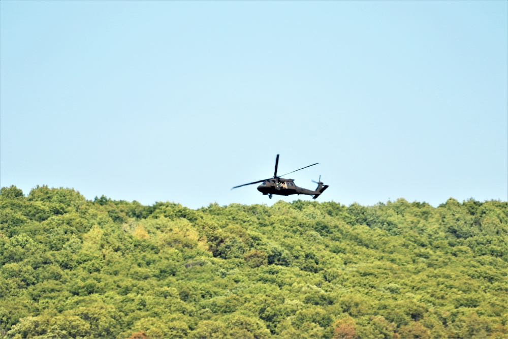 September 2023 UH-60 Black Hawk ops at Fort McCoy