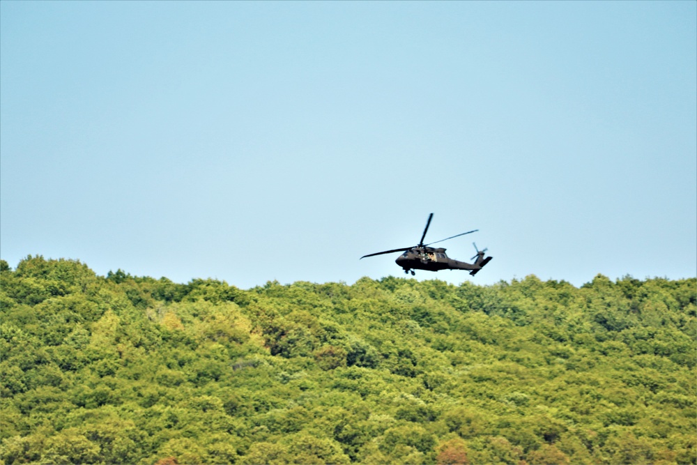 September 2023 UH-60 Black Hawk ops at Fort McCoy