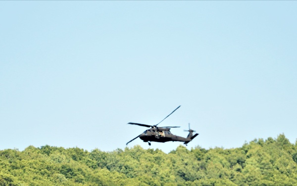 September 2023 UH-60 Black Hawk ops at Fort McCoy