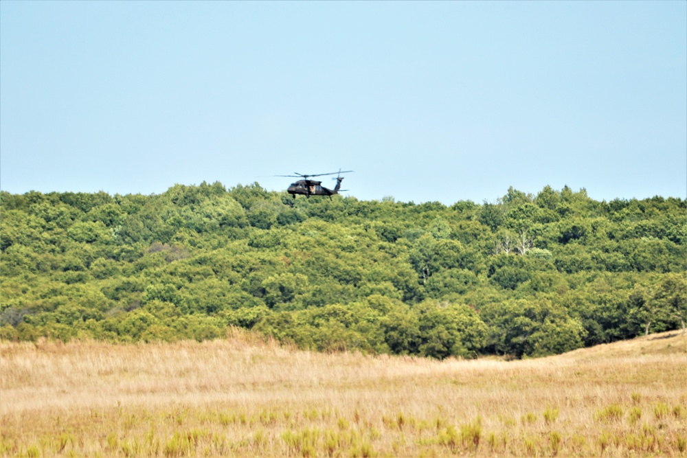 September 2023 UH-60 Black Hawk ops at Fort McCoy