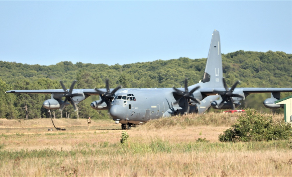 September 2023 C-130 Hercules operations at Fort McCoy