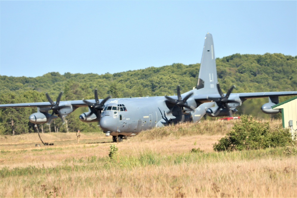 September 2023 C-130 Hercules operations at Fort McCoy