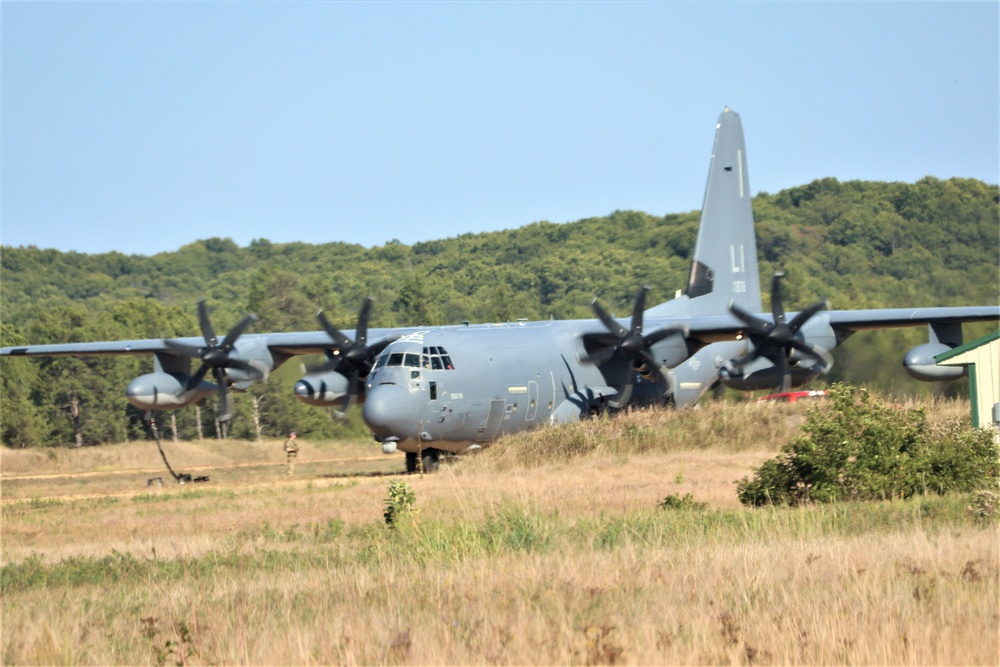 September 2023 C-130 Hercules operations at Fort McCoy