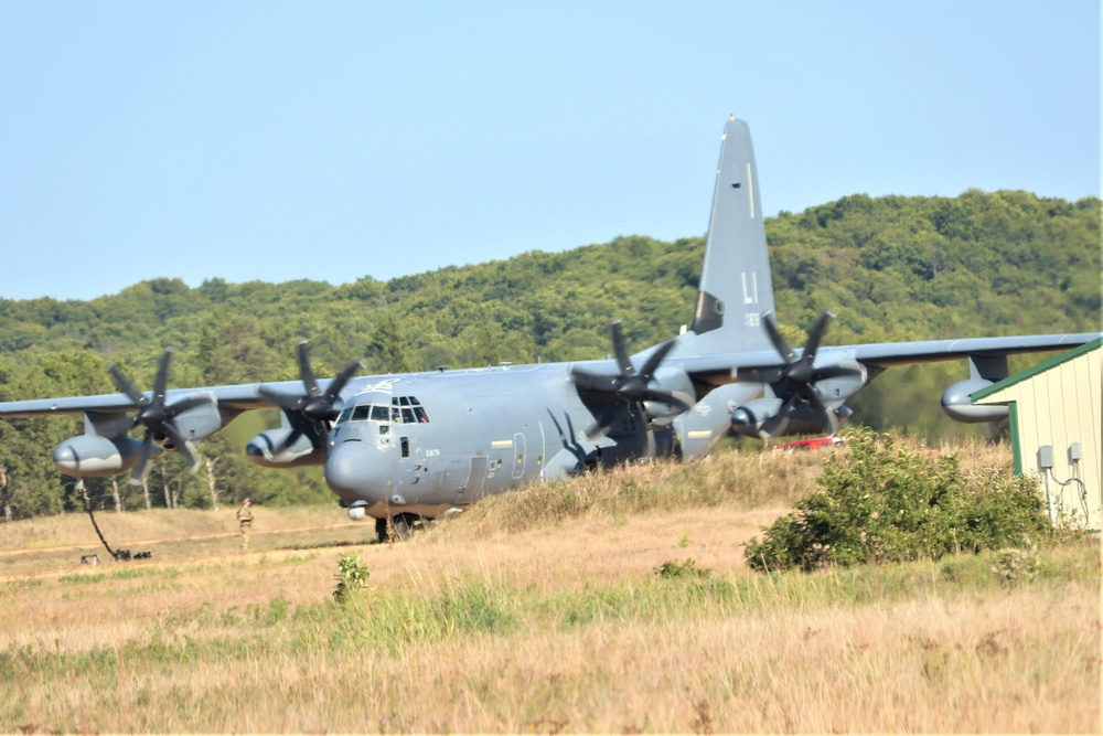 September 2023 C-130 Hercules operations at Fort McCoy