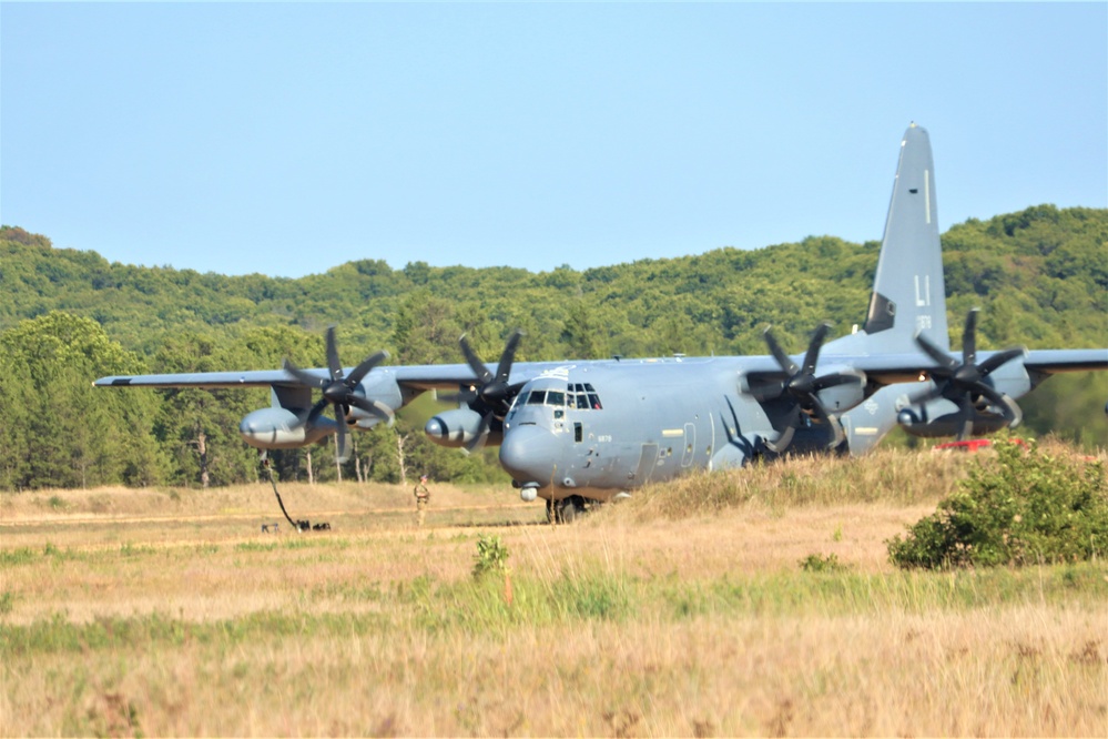 September 2023 C-130 Hercules operations at Fort McCoy