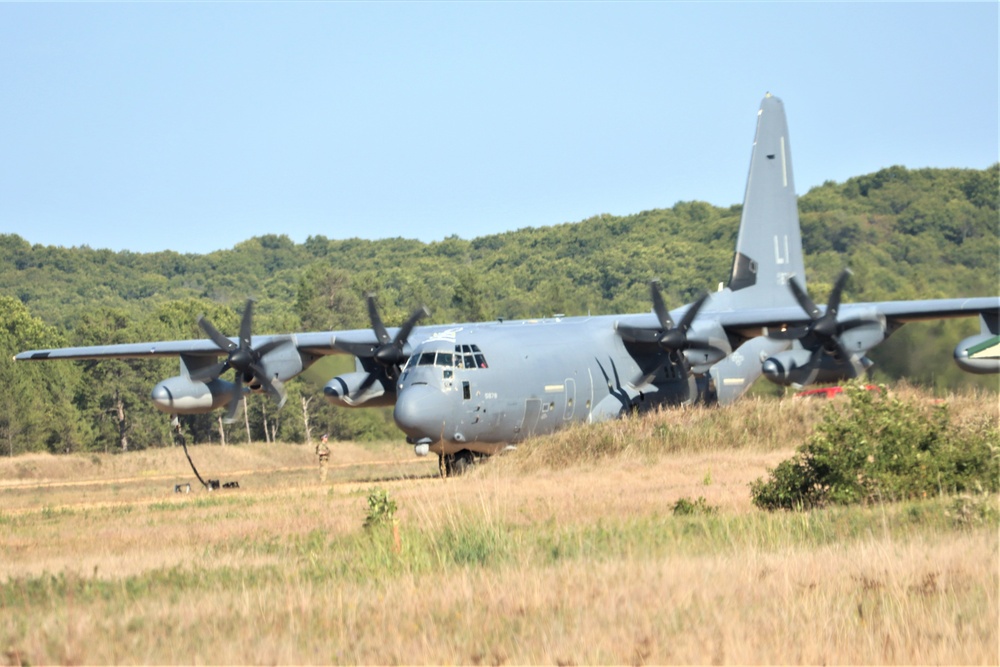 September 2023 C-130 Hercules operations at Fort McCoy