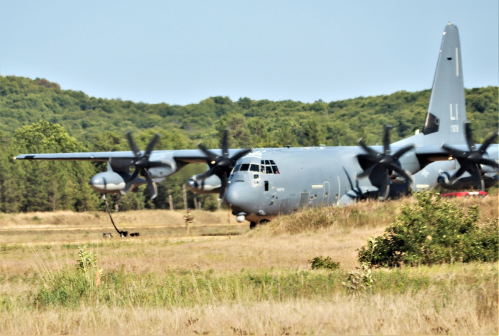 September 2023 C-130 Hercules operations at Fort McCoy