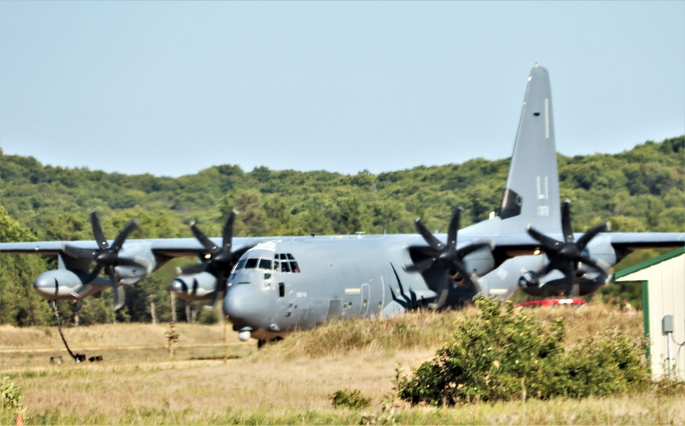 September 2023 C-130 Hercules operations at Fort McCoy