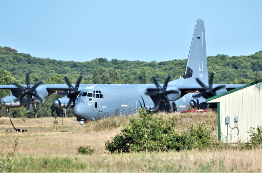 September 2023 C-130 Hercules operations at Fort McCoy