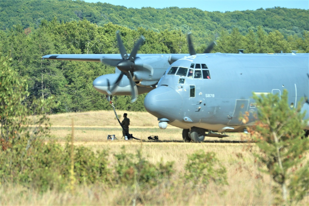 September 2023 C-130 Hercules operations at Fort McCoy