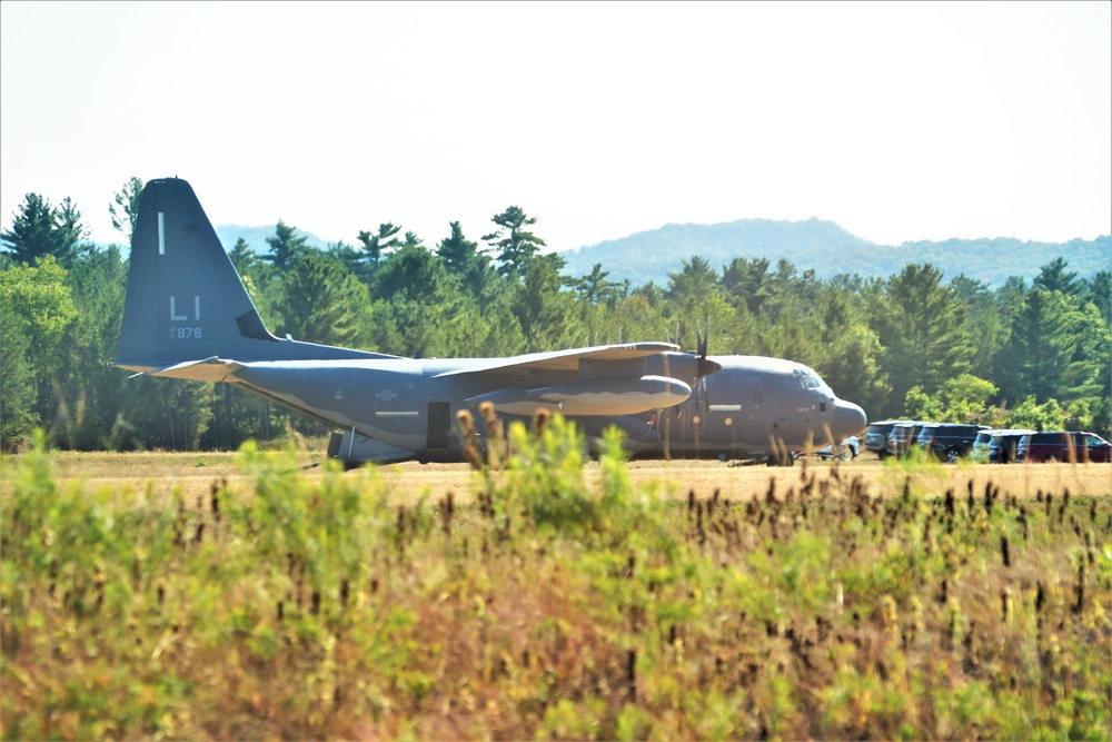 September 2023 C-130 Hercules operations at Fort McCoy