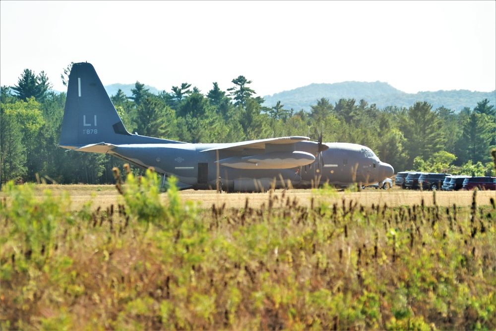 September 2023 C-130 Hercules operations at Fort McCoy