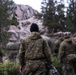 Marines with 1st Bn., 1st Marines master maneuvering across cliff face