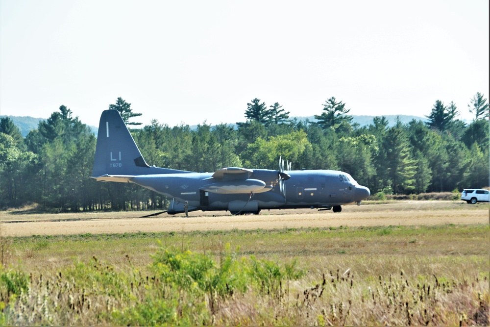 September 2023 C-130 Hercules operations at Fort McCoy