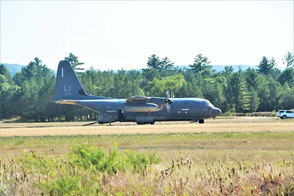 September 2023 C-130 Hercules operations at Fort McCoy