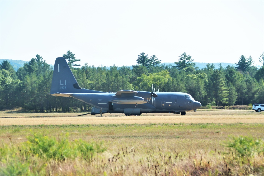 September 2023 C-130 Hercules operations at Fort McCoy