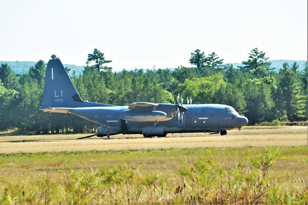 September 2023 C-130 Hercules operations at Fort McCoy