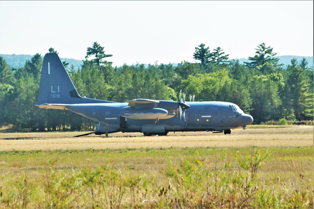 September 2023 C-130 Hercules operations at Fort McCoy