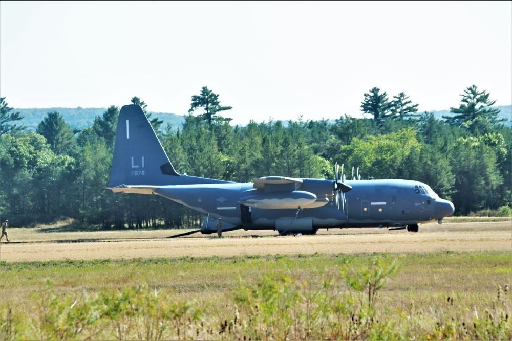 September 2023 C-130 Hercules operations at Fort McCoy