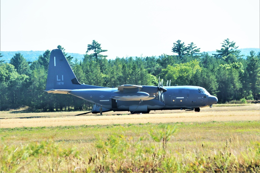 September 2023 C-130 Hercules operations at Fort McCoy