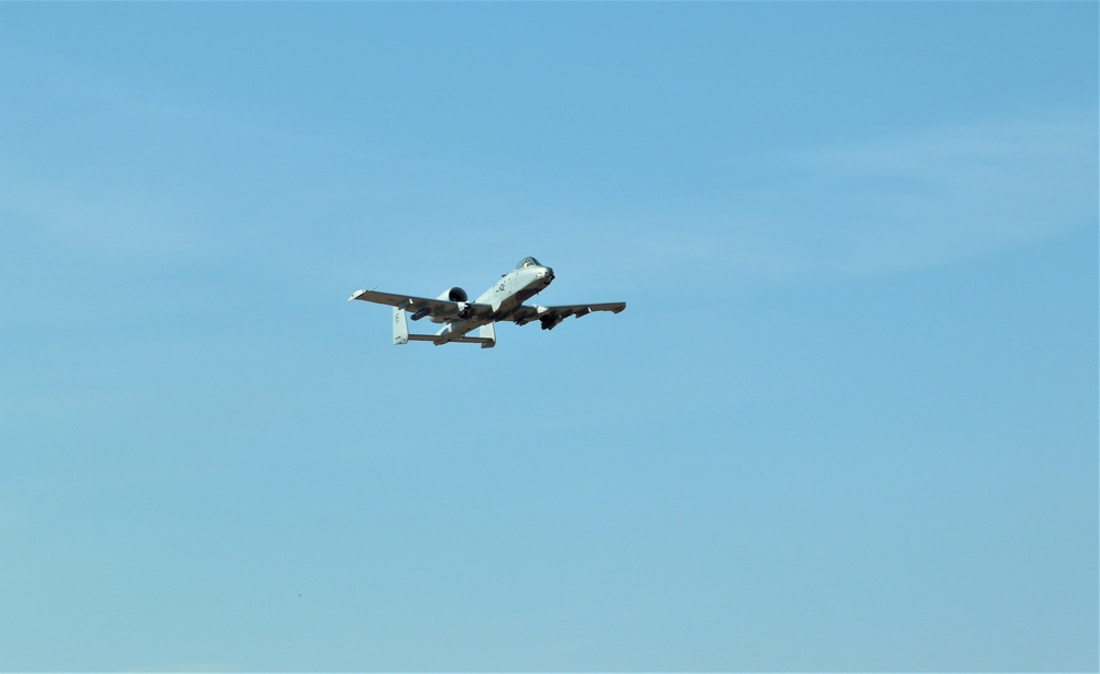 Air Force A-10s hold September 2023 training at Fort McCoy