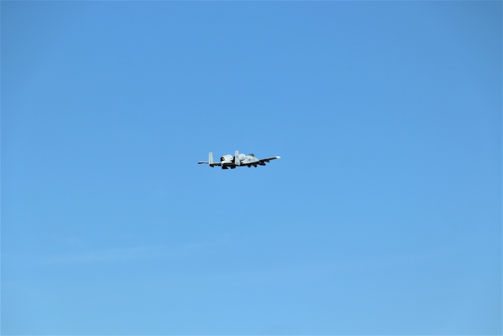 Air Force A-10s hold September 2023 training at Fort McCoy