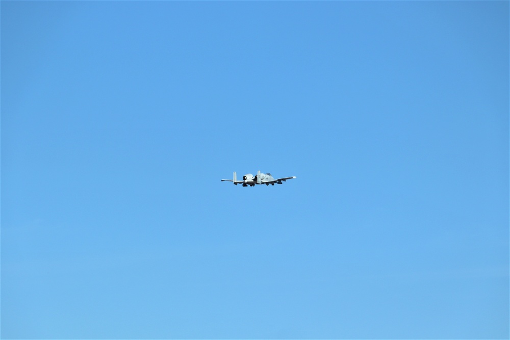 Air Force A-10s hold September 2023 training at Fort McCoy