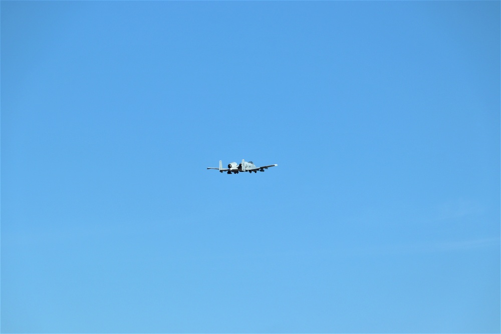 Air Force A-10s hold September 2023 training at Fort McCoy