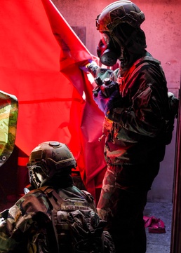 146th Security Forces Squadron Train with Emergency Management Flight  in First-ever combined Dragonfire/Crisis Beach II Exercise